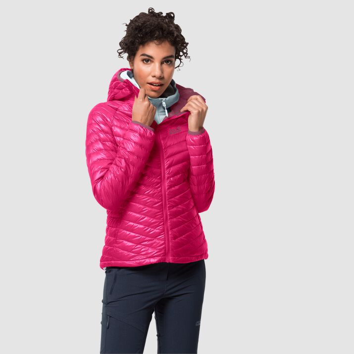 Chamarra Pluma Jack Wolfskin Atmosphere Mujer Rosas Mexico-6527193